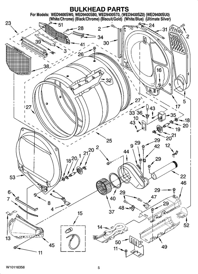 Diagram for WED9400SB0