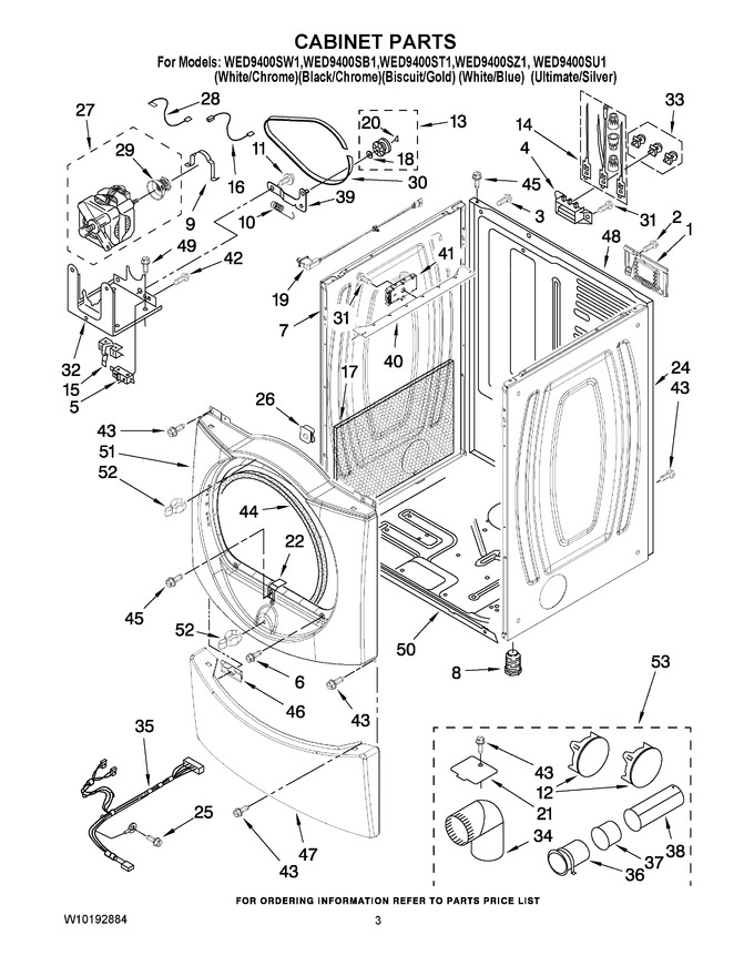Diagram for WED9400ST1
