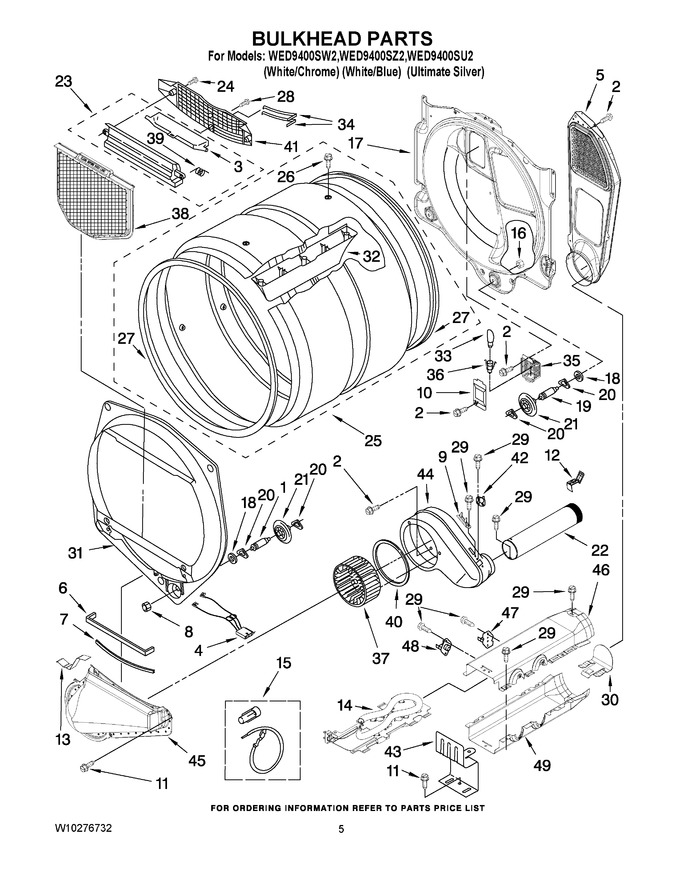 Diagram for WED9400SW2