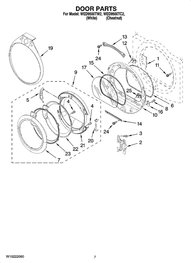 Diagram for WED9500TC2