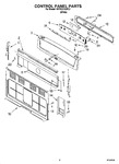 Diagram for 02 - Control Panel Parts