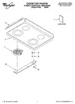 Diagram for 01 - Cooktop Parts