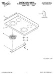 Diagram for 01 - Cooktop Parts