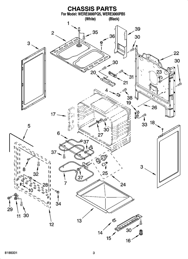 Diagram for WERE3000PB5