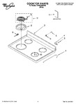 Diagram for 01 - Cooktop Parts