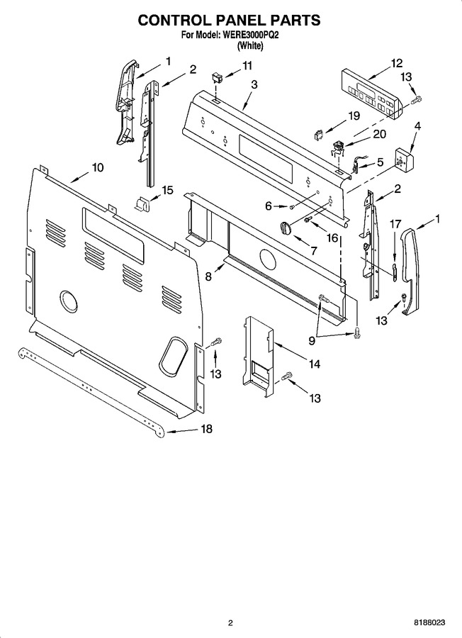 Diagram for WERE3000PQ2