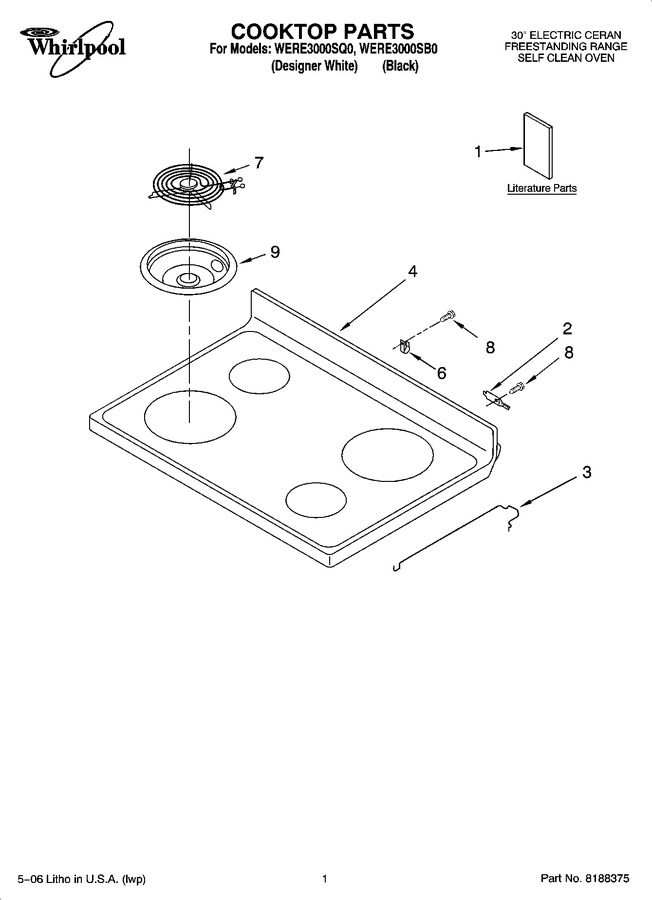 Diagram for WERE3000SB0