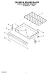 Diagram for 04 - Drawer & Broiler Parts