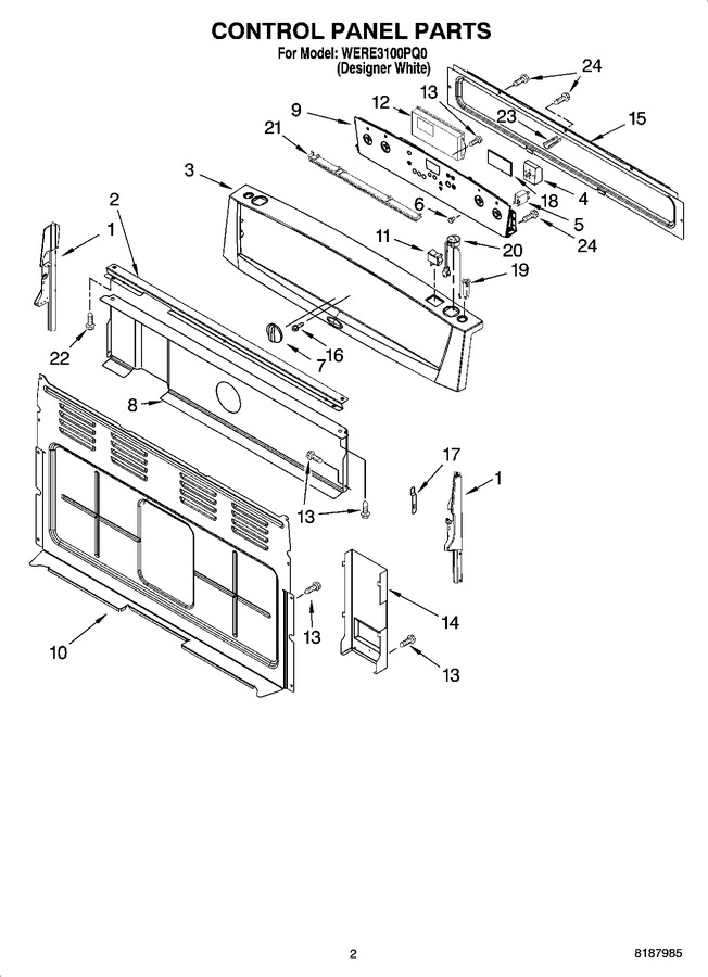 Diagram for WERE3100PQ0