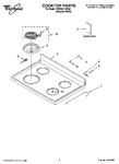 Diagram for 01 - Cooktop Parts
