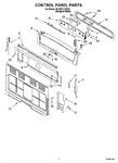 Diagram for 02 - Control Panel Parts