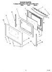Diagram for 05 - Door Parts, Miscellaneous Parts