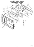 Diagram for 02 - Control Panel Parts