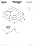 Diagram for 01 - Cooktop Parts