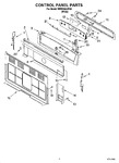 Diagram for 02 - Control Panel Parts