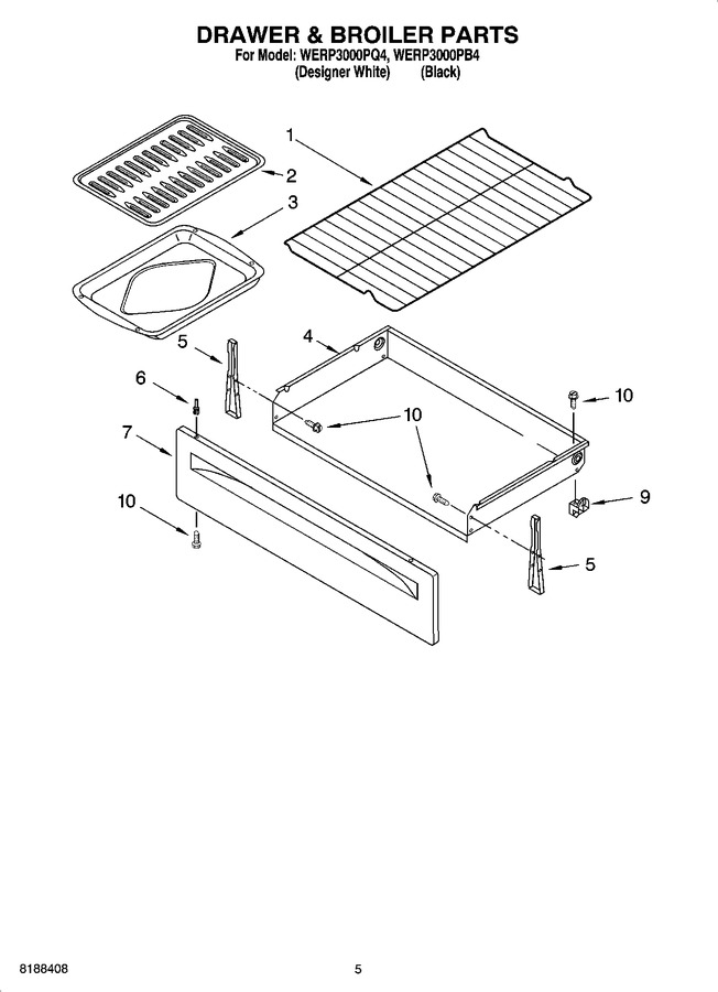 Diagram for WERP3000PB4