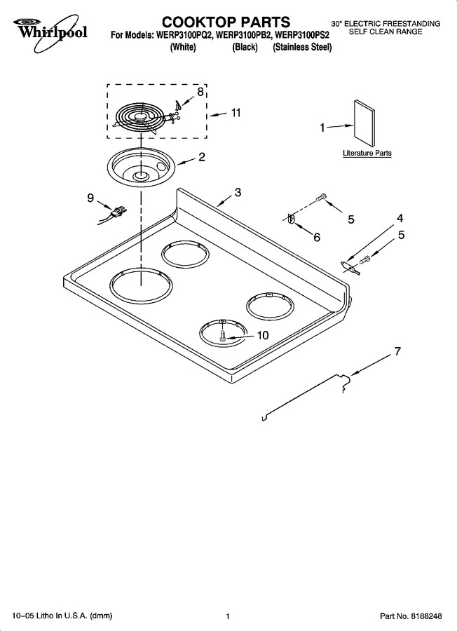 Diagram for WERP3100PQ2