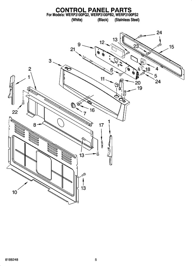 Diagram for WERP3100PQ2