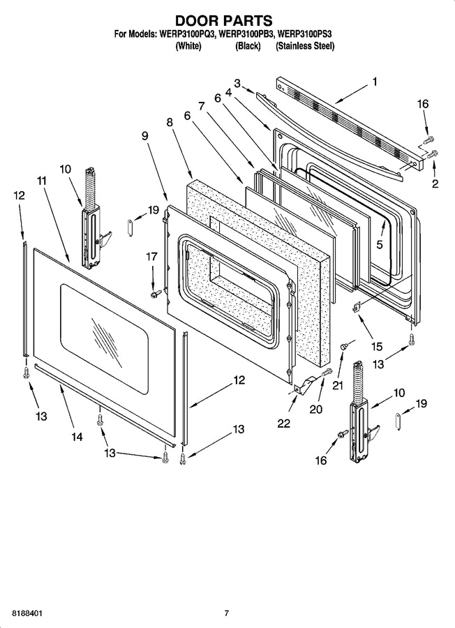 Diagram for WERP3100PQ3