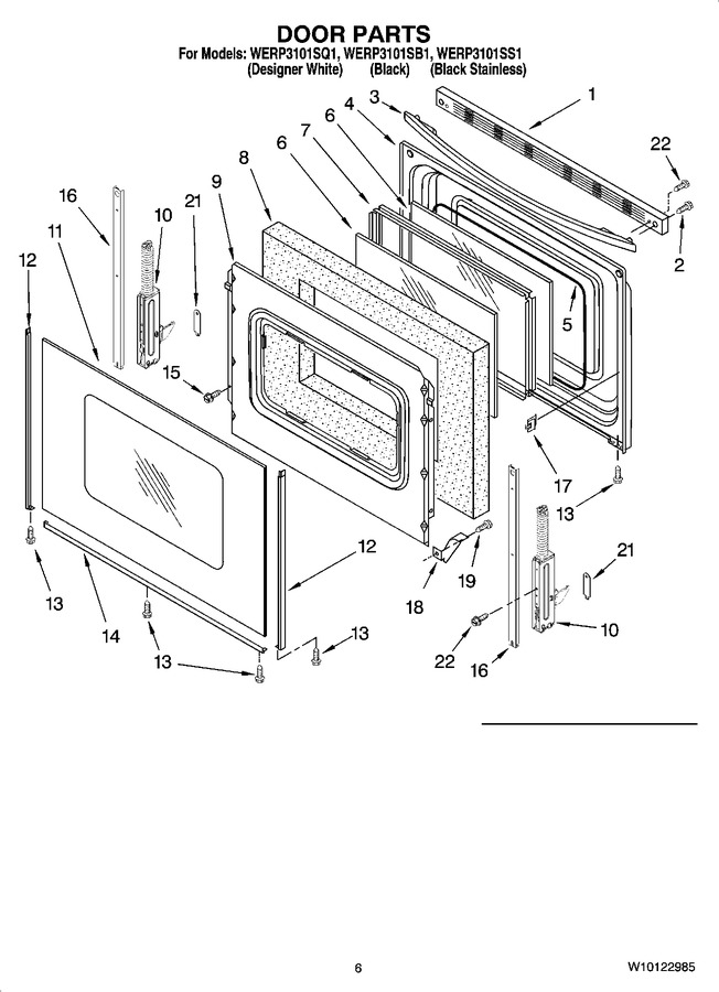 Diagram for WERP3101SS1