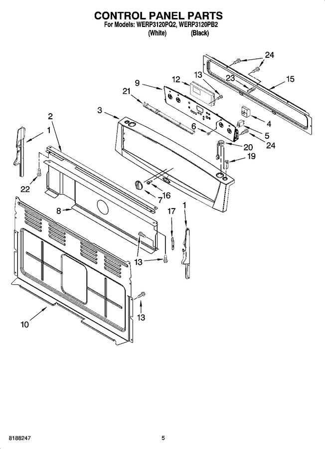 Diagram for WERP3120PQ2