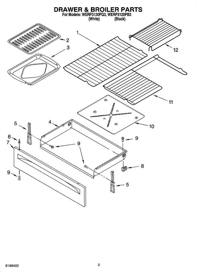Diagram for WERP3120PQ3