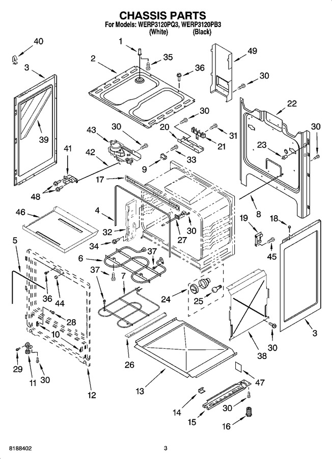 Diagram for WERP3120PQ3