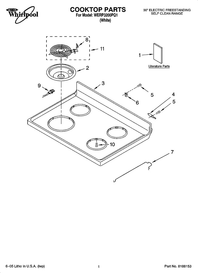 Diagram for WERP3200PQ1