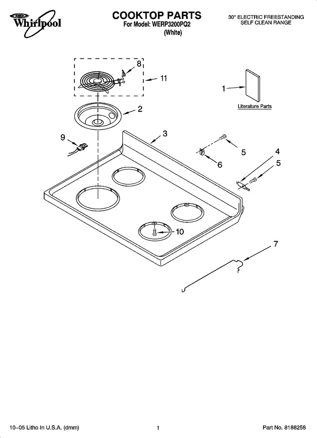 Diagram for WERP3200PQ2