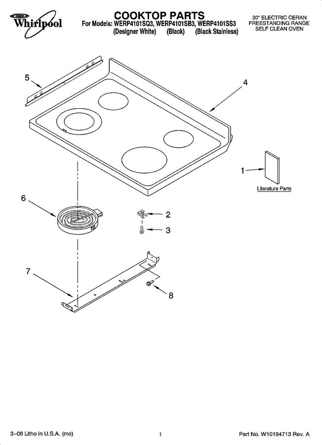 Diagram for WERP4101SB3