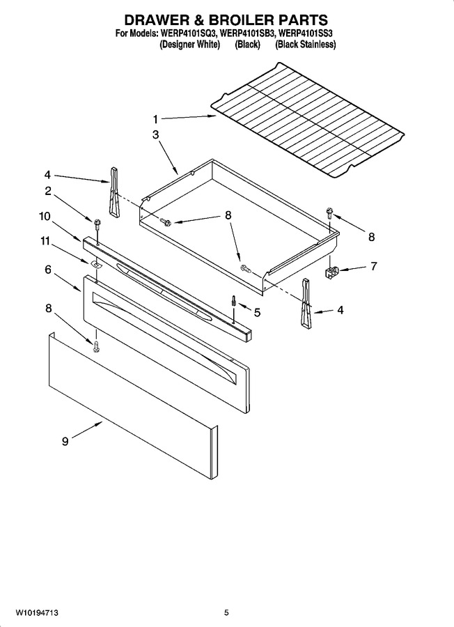 Diagram for WERP4101SB3
