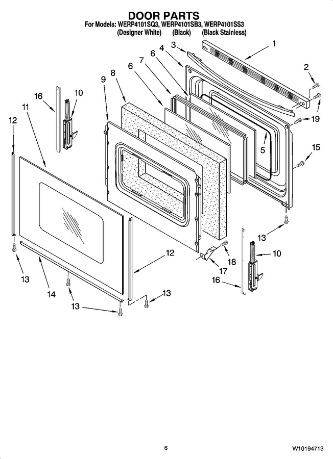 Diagram for WERP4101SB3