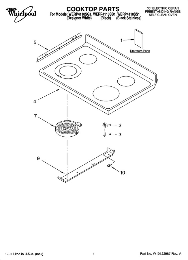 Diagram for WERP4110SQ1