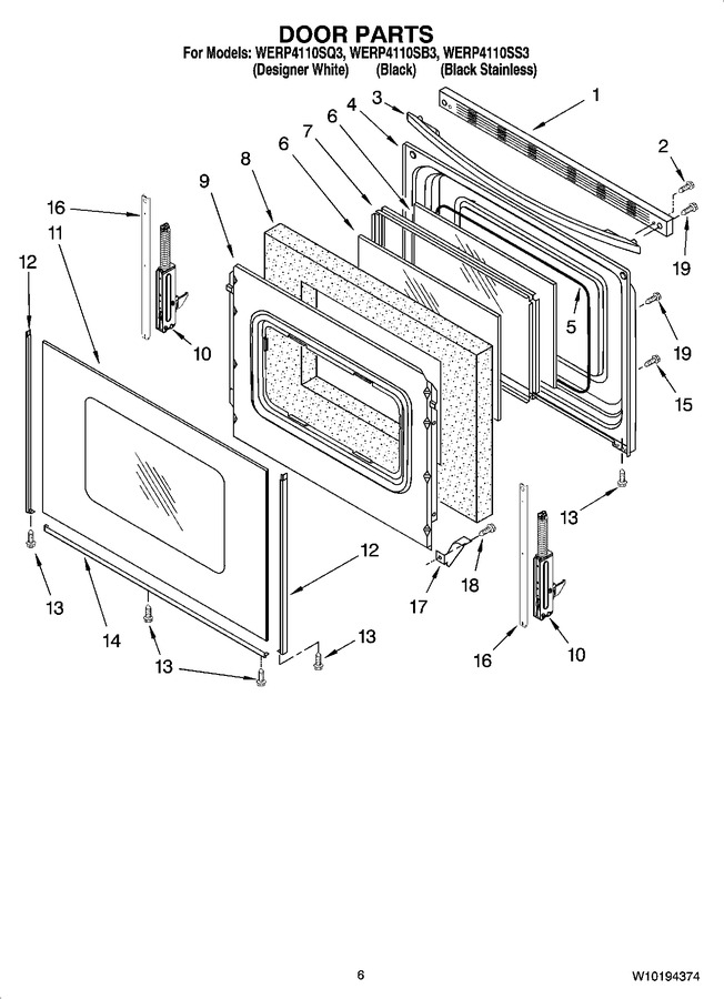 Diagram for WERP4110SQ3