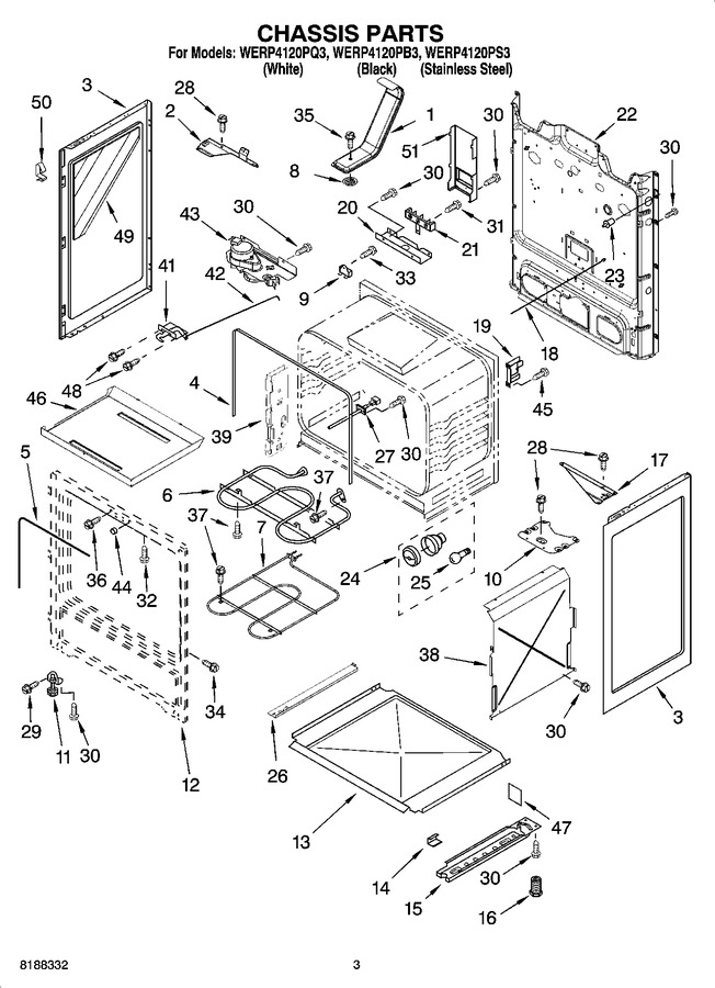 Diagram for WERP4120PB3