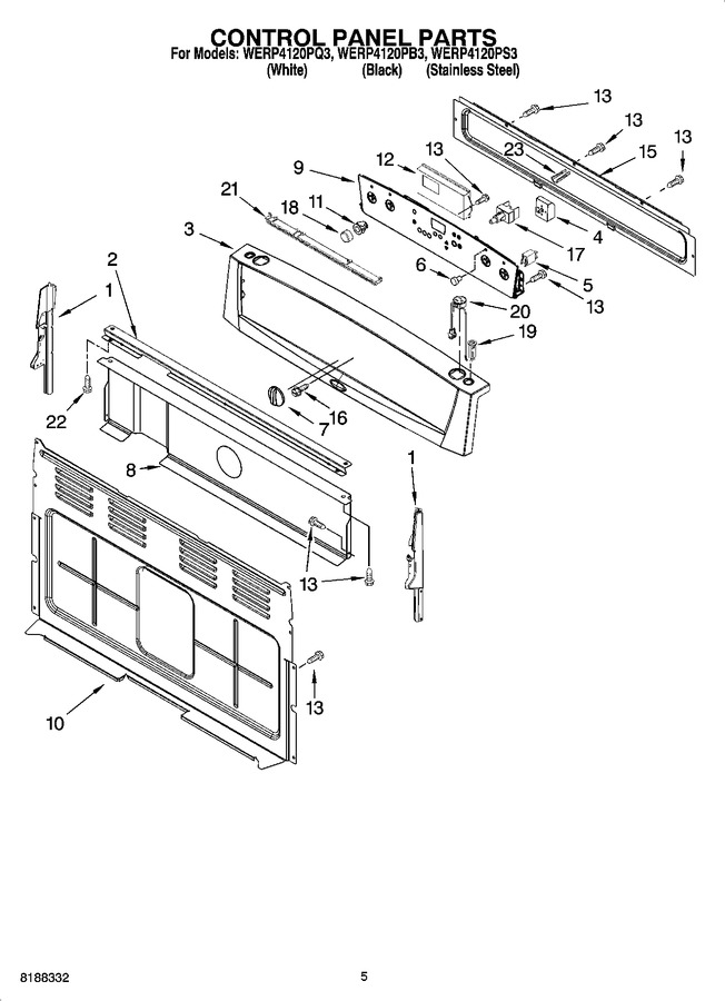 Diagram for WERP4120PQ3