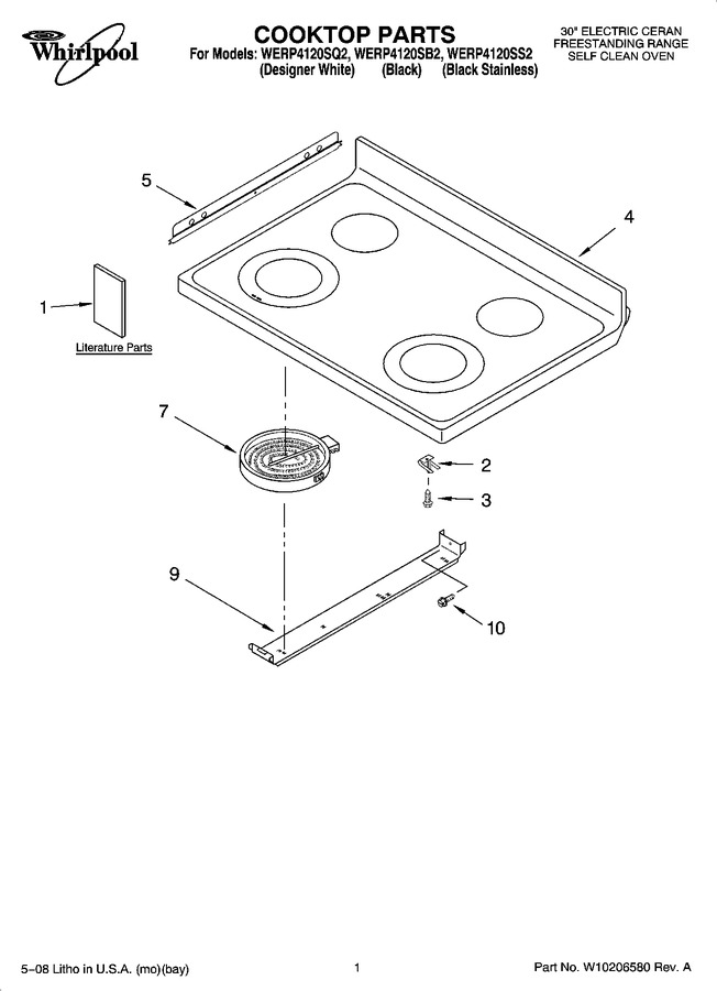 Diagram for WERP4120SQ2