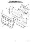 Diagram for 02 - Control Panel Parts