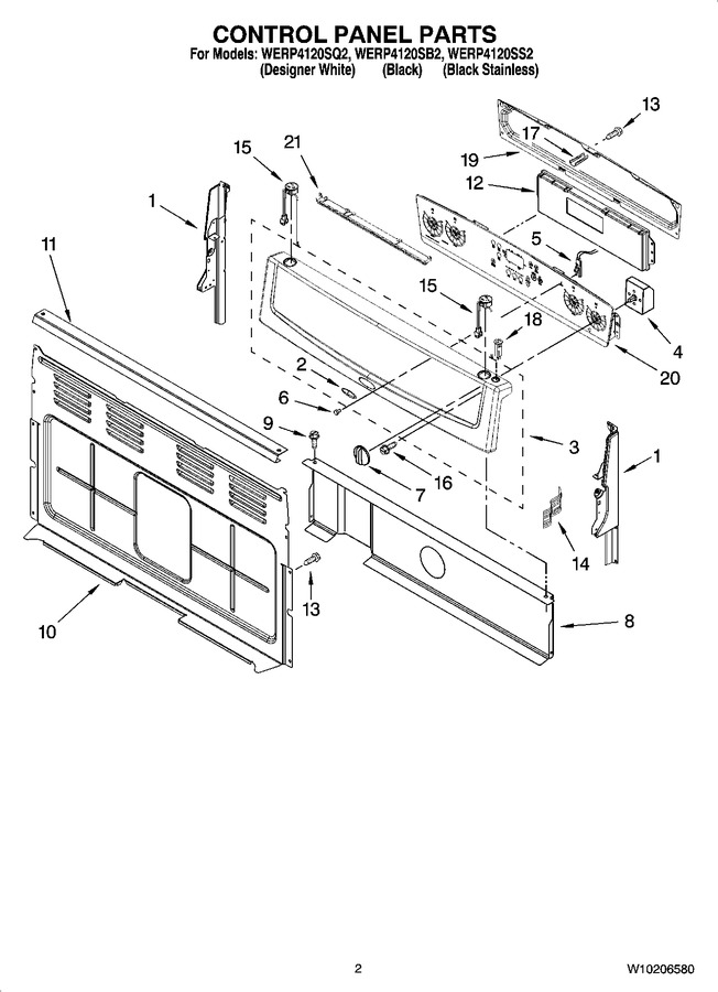 Diagram for WERP4120SQ2