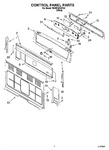 Diagram for 02 - Control Panel Parts