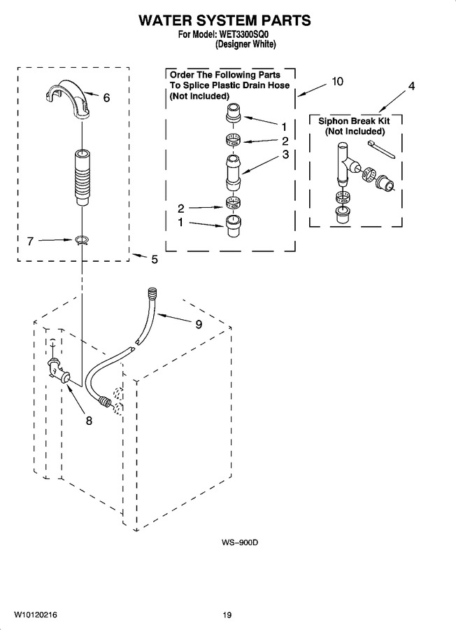 Diagram for WET3300SQ0