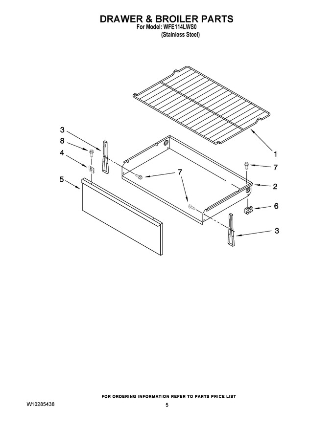 Diagram for WFE114LWS0