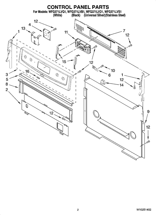 Diagram for WFG371LVQ1