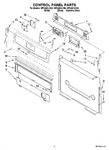Diagram for 02 - Control Panel Parts
