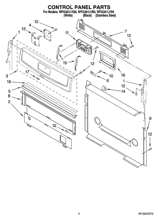 Diagram for WFG381LVQ0