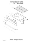 Diagram for 06 - Drawer & Broiler Parts