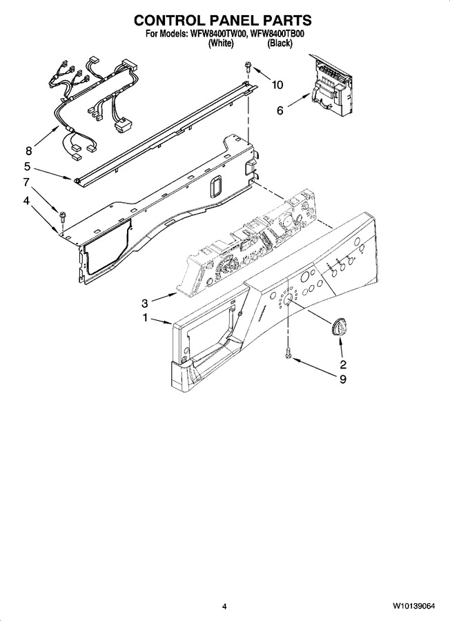 Diagram for WFW8400TB00