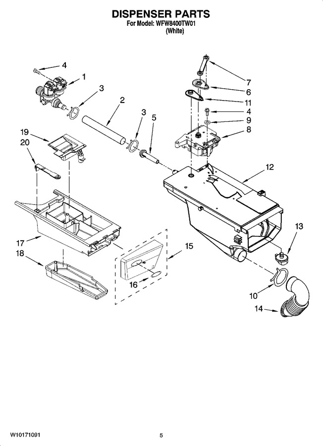 Diagram for WFW8400TW01