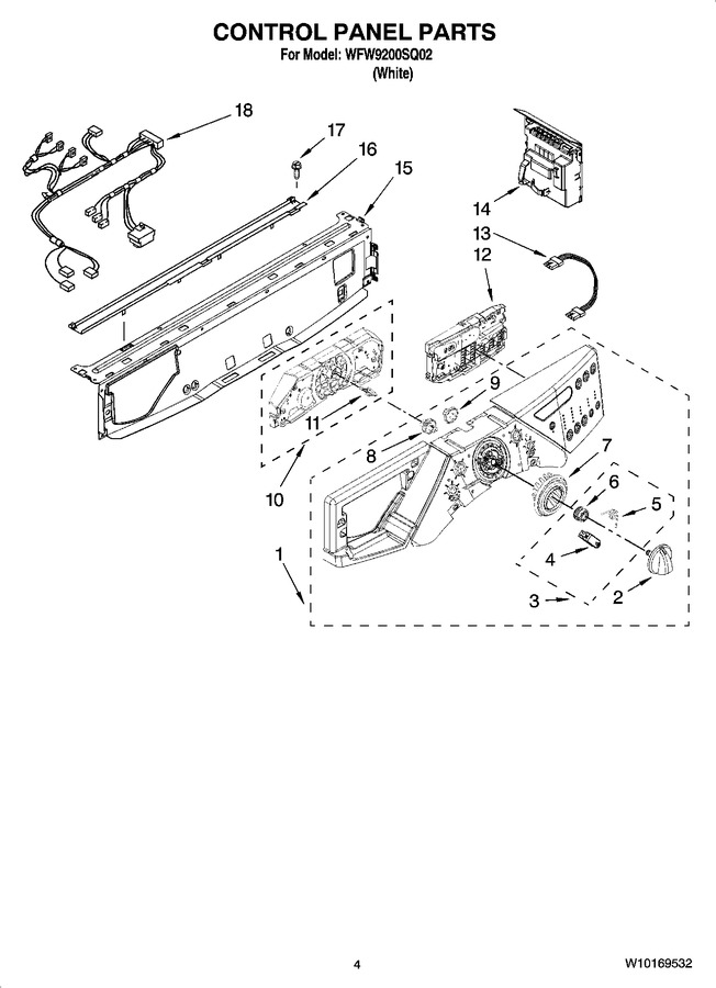 Diagram for WFW9200SQ02