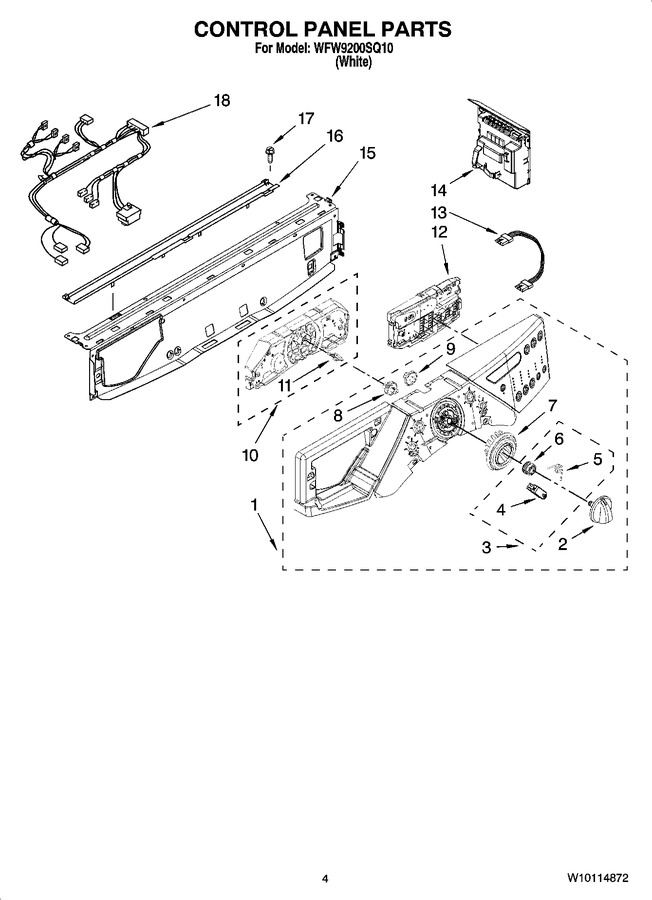 Diagram for WFW9200SQ10